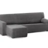 Eysa Housse De Canapé En L Gauche B/c Gris Foncé 250 - 360 Cm