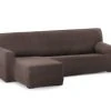 Eysa Housse De Canapé En L Gauche B/c Marron 250 - 360 Cm