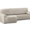 Eysa Housse De Canapé En L Gauche Extensible écru 250 - 360 Cm