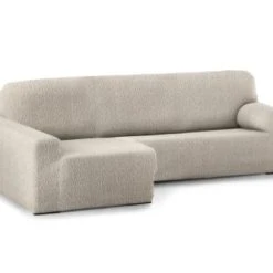 Eysa Housse De Canapé En L Gauche Extensible écru 250 - 360 Cm