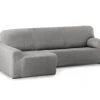 Eysa Housse De Canapé En L Gauche Extensible Gris Clair 250 - 360 Cm -Maisons Du Monde Boutique housse de canape en l gauche extensible gris clair 250 360 cm