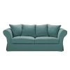 Maisons Du Monde Housse De Canapé Fixe Et Convertible 3/4 Places (6 Cm) En Lin Froissé Bleu Céladon -Maisons Du Monde Boutique housse de canape fixe et convertible 3 4 places 6 cm en lin froisse bleu celadon 1000 14 13 204439 2