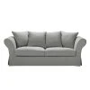 Maisons Du Monde Housse De Canapé Fixe Et Convertible 3/4 Places (6 Cm) En Lin Froissé Gris Clair -Maisons Du Monde Boutique housse de canape fixe et convertible 3 4 places 6 cm en lin froisse gris clair 1000 12 11 204437 1