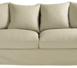 Maisons Du Monde Housse De Canapé Fixe Et Convertible 3/4 Places (matelas 6 Cm) Mastic