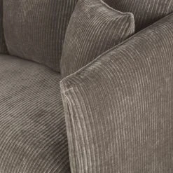 Maisons Du Monde Housse De Canapé-lit 3/4 Places En Velours Côtelé Marron écorce -Maisons Du Monde Boutique housse de canape lit 3 4 places en velours cotele marron ecorce 1000 16 5 221815 4