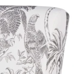 Maisons Du Monde Housse De Chaise En Coton écru Et Noir Imprimé Tropical -Maisons Du Monde Boutique housse de chaise en coton ecru et noir imprime tropical 1000 15 34 222664 4