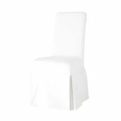 Maisons Du Monde Housse Longue De Chaise En Coton Anthracite, Compatible Chaise MARGAUX -Maisons Du Monde Boutique housse de chaise en coton ivoire compatible chaise margaux margaux 1000 0 12 147407 0 1