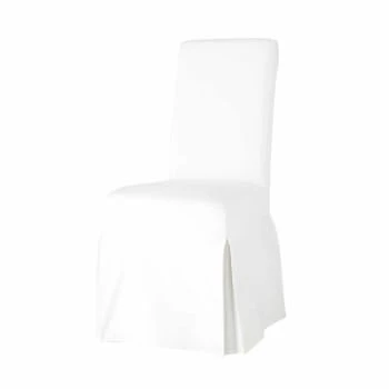 Maisons Du Monde Housse Longue De Chaise En Coton Taupe 8 Maisons Du Monde Housse Longue De Chaise En Coton Taupe – Image 6