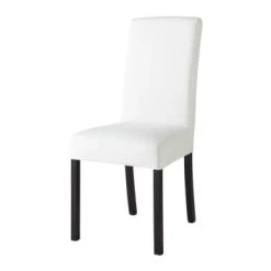 Maisons Du Monde Housse De Chaise En Coton Gris Clair 47x57 -Maisons Du Monde Boutique housse de chaise en coton ivoire compatible chaise margaux margaux 1000 6 25 147379 0 3