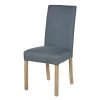 Maisons Du Monde Housse De Chaise En Lin Bleu Gris, OEKO-TEX® -Maisons Du Monde Boutique housse de chaise en lin bleu gris oeko tex 1000 0 36 222666 1