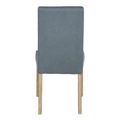 Maisons Du Monde Housse De Chaise En Lin Bleu Gris, OEKO-TEX® -Maisons Du Monde Boutique housse de chaise en lin bleu gris oeko tex 1000 0 36 222666 3