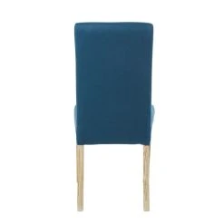 Maisons Du Monde Housse De Chaise En Lin Lavé Bleu Paon -Maisons Du Monde Boutique housse de chaise en lin lave bleu paon 1000 15 21 189072 3