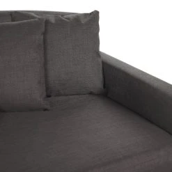 Beliani Housse Pour Canapé 3 Places Gris Foncé -Maisons Du Monde Boutique housse pour canape 3 places gris fonce 4
