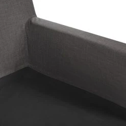 Beliani Housse Pour Canapé 3 Places Gris Foncé -Maisons Du Monde Boutique housse pour canape 3 places gris fonce 5