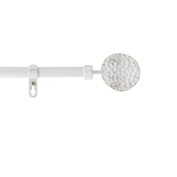 Douceur D'Intérieur Kit Tringle Extensible Patine Blanc/or 120 à 210cm 5 Douceur D'Intérieur Kit Tringle Extensible Patine Blanc/or 120 à 210cm – Image 3
