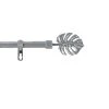 Douceur D'Intérieur Kit Tringle Extensible Patine Gris/argent 120 à 210cm