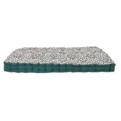The Home Deco Factory Matelas De Sol Coton Vert 120x60cm