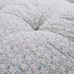 Maisons Du Monde Matelas De Sol En Coton Recyclé Bleu Clair Motif Floral 90x190 -Maisons Du Monde Boutique matelas de sol en coton recycle bleu clair motif floral 90x190 1000 16 12 223872 4