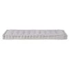 Maisons Du Monde Matelas De Sol En Coton Recyclé Capitonné Gris 70x190