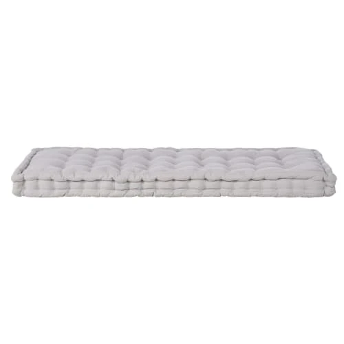 Maisons Du Monde Matelas De Sol En Coton Recyclé Capitonné Gris 70x190 3 Maisons Du Monde Matelas De Sol En Coton Recyclé Capitonné Gris 70x190