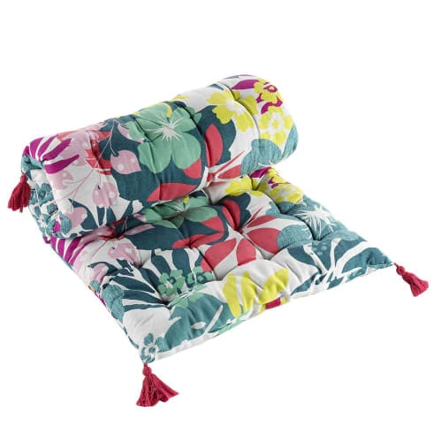 Douceur D'Intérieur Matelas De Sol + Pompons Coton 60x120cm 3 Douceur D'Intérieur Matelas De Sol + Pompons Coton 60x120cm