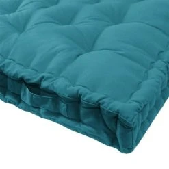 Actome Matelas Palette Coton Paon 120x80cm -Maisons Du Monde Boutique matelas palette coton paon 120x80cm 2