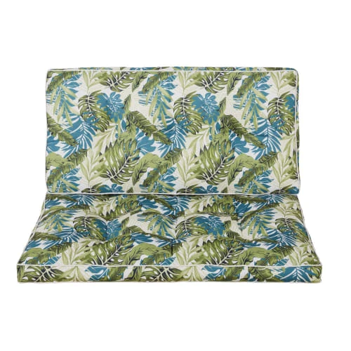 Maisons Du Monde Matelas Palette En Coton Imprimé Tropical Vert 80x120 3 Maisons Du Monde Matelas Palette En Coton Imprimé Tropical Vert 80x120