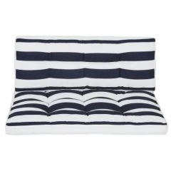 Maisons Du Monde Matelas Palette Motif à Rayures Blanc Et Bleu 80x120