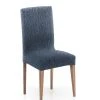 Eysa Pack 2 Housses De Chaise Avec Dossier Extensible Bleu 40 - 50 Cm -Maisons Du Monde Boutique pack 2 housses de chaise avec dossier extensible bleu 40 50 cm
