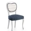 Eysa Pack 2 Housses De Chaise Extensible Bleu 40 - 50 Cm