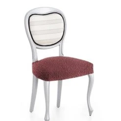 Eysa Pack 2 Housses De Chaise Extensible Taupe 40 - 50 Cm -Maisons Du Monde Boutique pack 2 housses de chaise extensible bordeaux 40 50 cm eysa premium 3