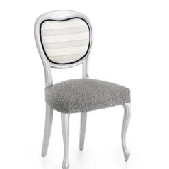 Eysa Pack 2 Housses De Chaise Extensible Beige 40 - 50 Cm -Maisons Du Monde Boutique pack 2 housses de chaise extensible gris clair 40 50 cm eysa premium 3