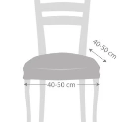 Eysa Pack 2 Housses De Chaise Extensible Taupe 40 - 50 Cm -Maisons Du Monde Boutique pack 2 housses de chaise extensible taupe 40 50 cm 2