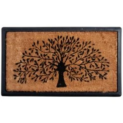 Grenier Alpin Paillasson 70 X 40 Cm Arbre De Vie