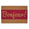 Wadiga Paillasson Coco Bonjour 60x40cm -Maisons Du Monde Boutique paillasson coco bonjour 60x40cm