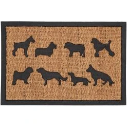 Best For Boots Paillasson Coco Et Caoutchouc 60 X 40 Cm Chiens
