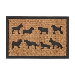 Best For Boots Paillasson Coco Et Caoutchouc 60 X 40 Cm Chiens 9 Best For Boots Paillasson Coco Et Caoutchouc 60 X 40 Cm Chiens -Maisons Du Monde Boutique paillasson coco et caoutchouc 60 x 40 cm chiens 3