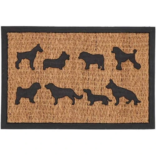 Best For Boots Paillasson Coco Et Caoutchouc 60 X 40 Cm Chiens 3 Best For Boots Paillasson Coco Et Caoutchouc 60 X 40 Cm Chiens