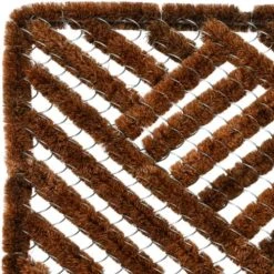 Wadiga Paillasson Coco Et Métal - 60x40cm -Maisons Du Monde Boutique paillasson coco et metal 60x40cm 2
