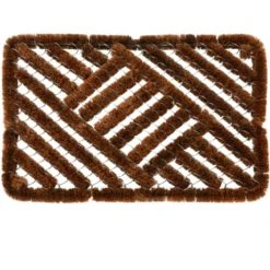 Wadiga Paillasson Coco Et Métal - 60x40cm