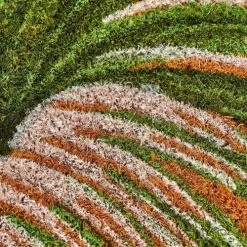 Wadiga Paillasson Coco Feuillage Hello 60x40x1.5cm -Maisons Du Monde Boutique paillasson coco feuillage hello 60x40x1 5cm 2