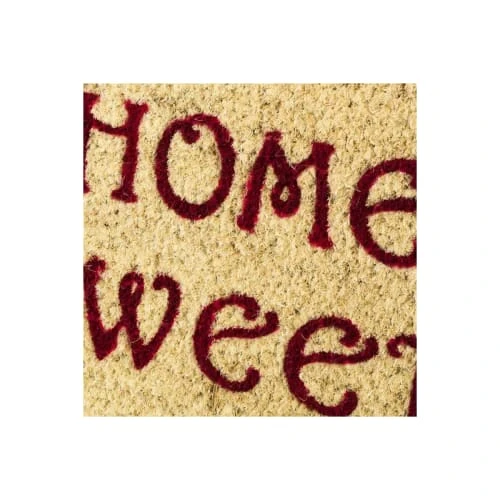 Wadiga Paillasson Coco Fleurs Multicolores Home Sweet Home 60x40x1,5cm 4 Wadiga Paillasson Coco Fleurs Multicolores Home Sweet Home 60x40x1,5cm – Image 2