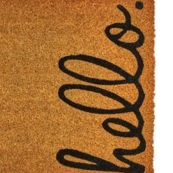 Wadiga Paillasson Coco Hello 60x40cm -Maisons Du Monde Boutique paillasson coco hello 60x40cm 1