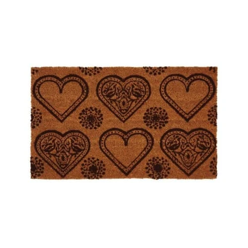 Aubry Gaspard Paillasson Coco Intérieur Extérieur 75 X 45 Cm 6 Coeurs 3 Aubry Gaspard Paillasson Coco Intérieur Extérieur 75 X 45 Cm 6 Coeurs