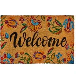Wadiga Paillasson Coco Lys Welcome 60x40cm