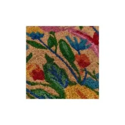Wadiga Paillasson Coco Multicolore Fleurs Du Jardin - 60x40x1.5cm -Maisons Du Monde Boutique paillasson coco multicolore fleurs du jardin 60x40x1 5cm 2