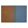 Wadiga Paillasson Coco Multicolore Rayures 60x40cm