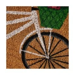 Wadiga Paillasson Coco Multicolore Vélo Fleuri Hola 60x40x1,5cm -Maisons Du Monde Boutique paillasson coco multicolore velo fleuri hola 60x40x1 5cm 2