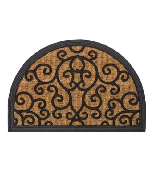 Wadiga Paillasson En Caoutchouc Et Coco 40x59,5 3 Wadiga Paillasson En Caoutchouc Et Coco 40x59,5