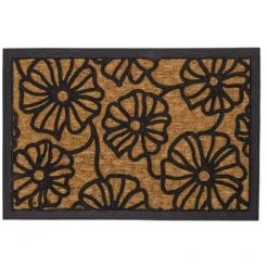 Wadiga Paillasson En Caoutchouc Et Coco 60x40cm